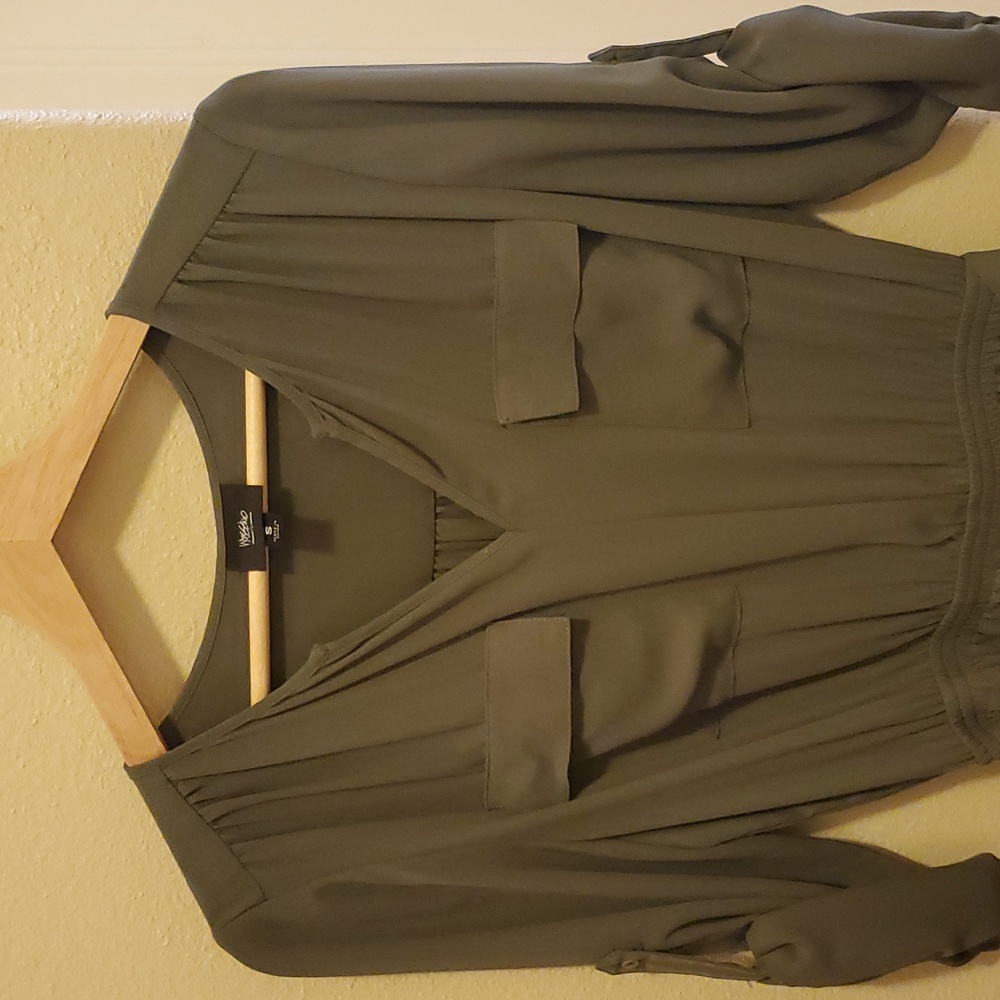 Mossimo Small Green Midi Dress - Picture 3 of 6